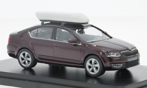 1:43 SKODA Octavia IV FL (2024), brown - 026JBFL