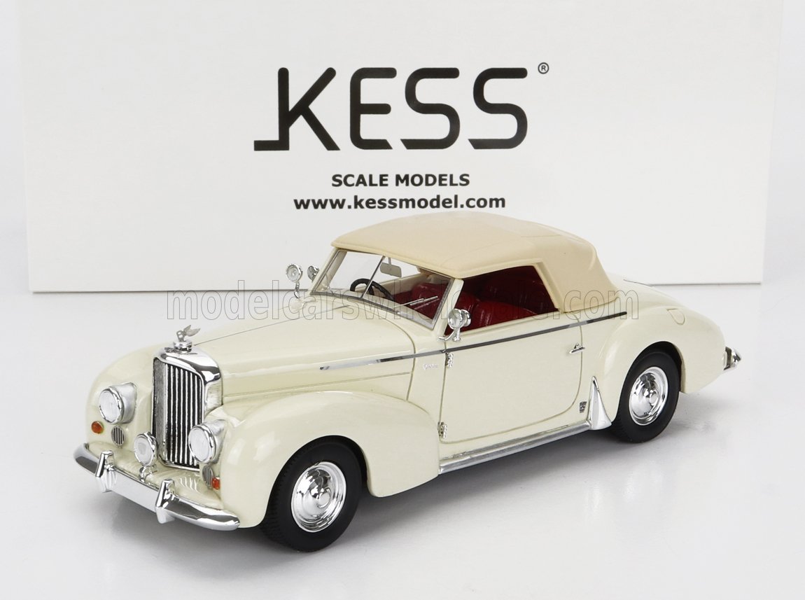 1:43 BENTLEY - MKVI DROPHEAD COUPE GRABER CABRIOLET CLOSED 1948 - WHITE - KE43043050