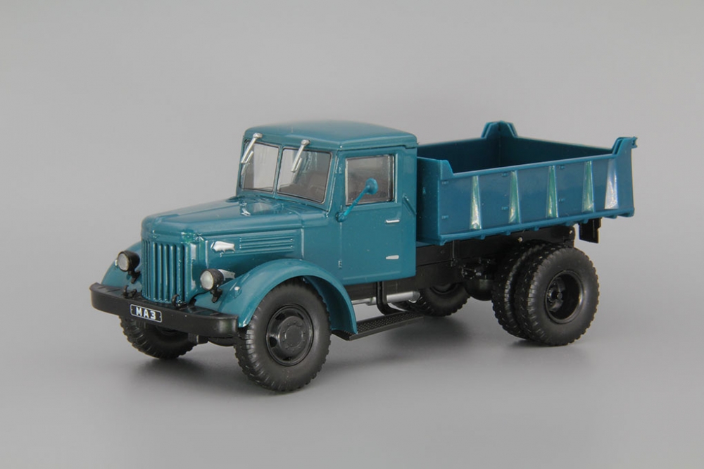 1:43 Минский-205 самосвал, Грузовики СССР 34, темно-зеленый - ALS34