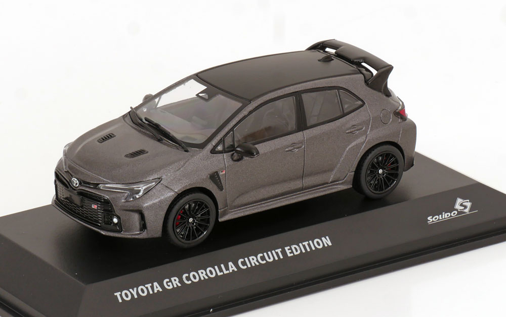 1:43 TOYOTA GR Corolla Circuit Edition (2023), matt-grey matt-black - S4314201