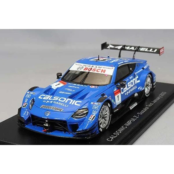 1:43 NISSAN Type Z Team Calsonic Impul №1 Gt500 Class Super Gt Test Suzuka (2023), Blue - SGT100