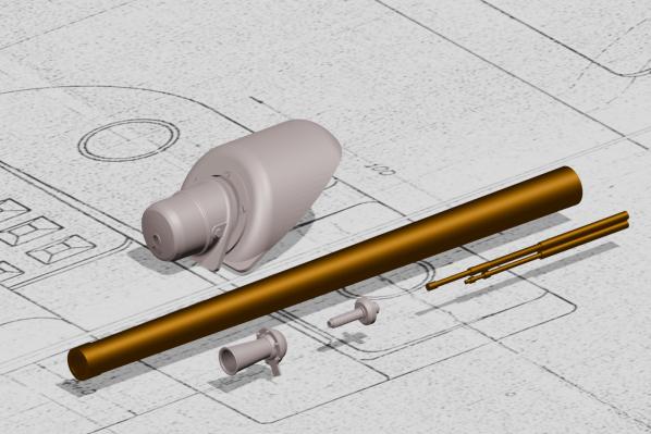 1:35 Набор деталей для ОТ-34 (вариант 2) - N35144
