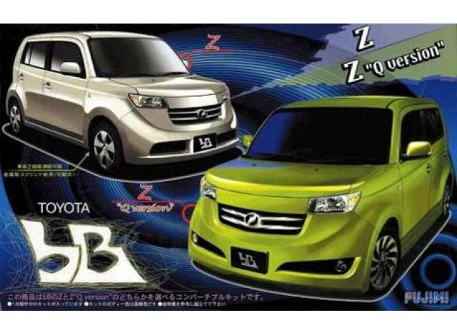 1:24 Сборная модель TOYOTA bB Z *Q version and X version* both type - 036762