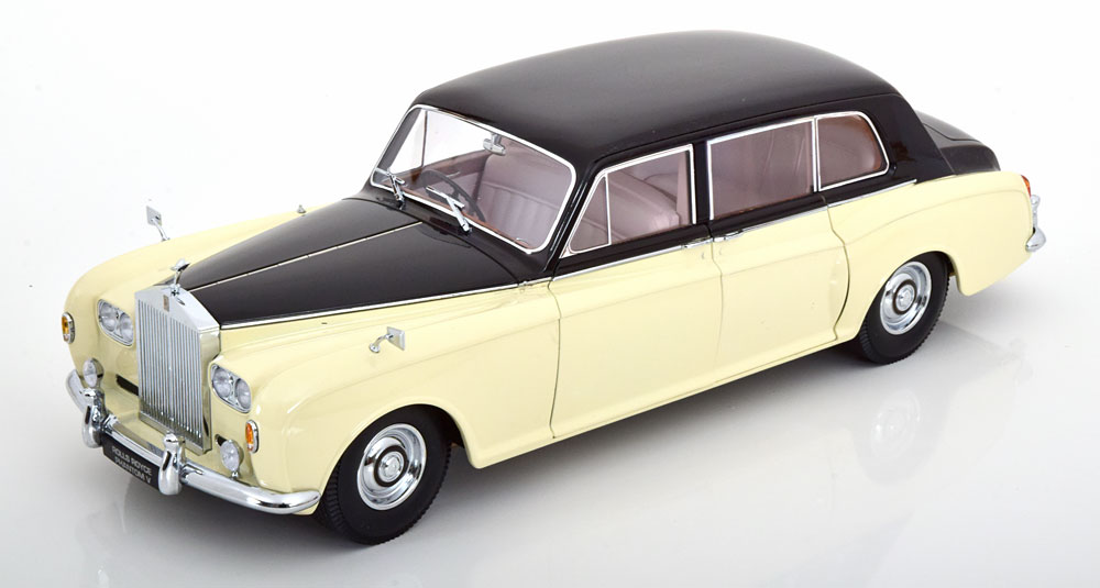 1:18 ROLLS ROYCE Phantom V RHD (1964), creme black - PA-38219