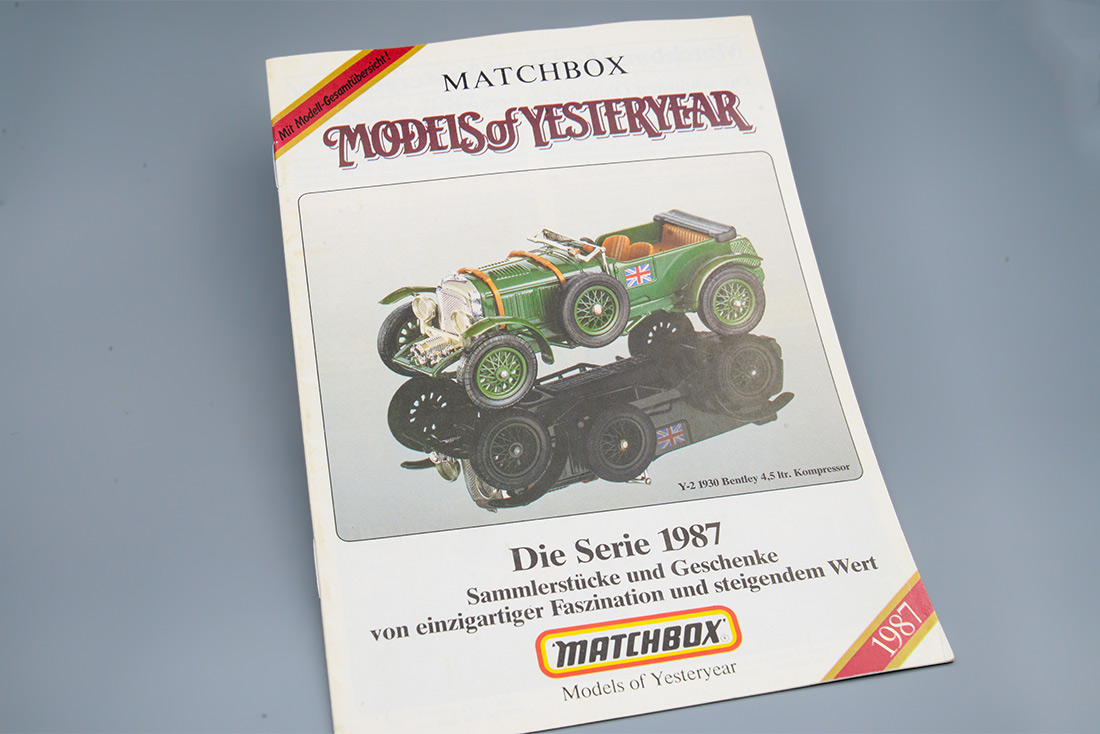 Каталог Matchbox Models of Yesterday 1987 - KAT-MB-1987
