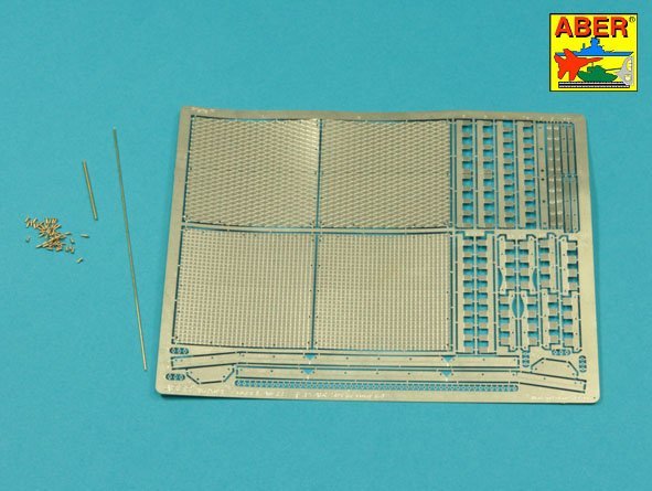 1:16 Набор фототравления для передних брызговиков танка Tiger I, E Tunisia 501 abt. - 16 141