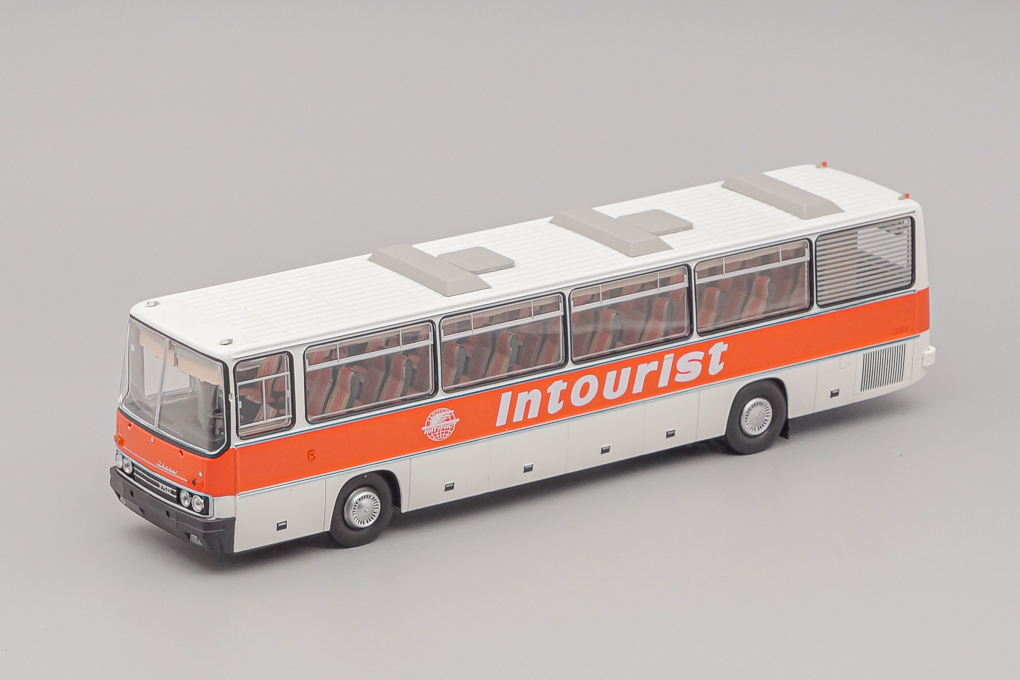 1:43 (Б/У) IKARUS 250.58 Inturist, красный с белым - cb04008В-X1