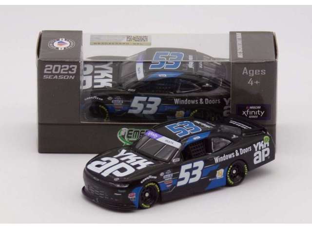 1:64 Chevrolet Camaro #53 Akinori Ogata *YKK AP*, black/white/blue 2023 - N532365YKKAO