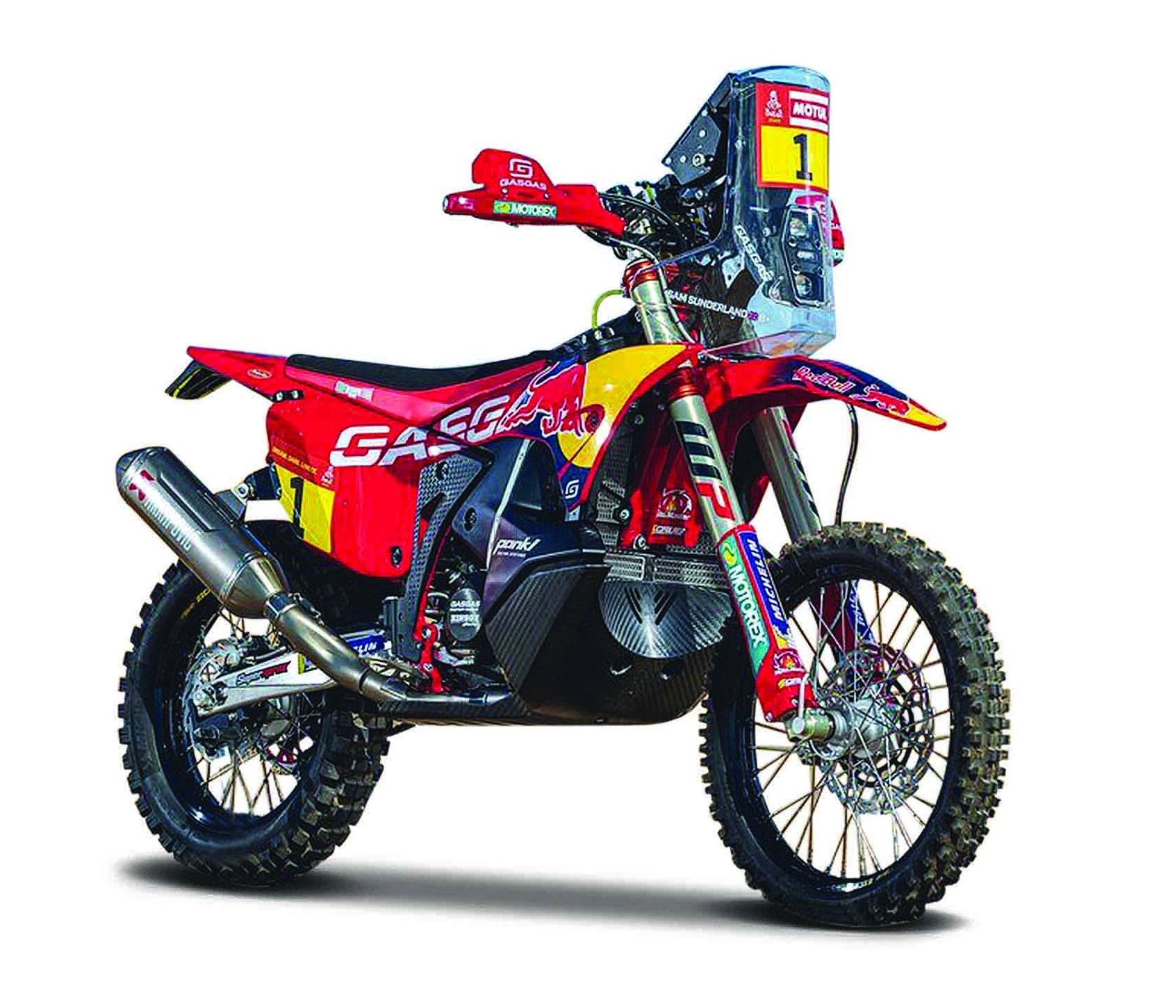 1:18 KTM RX450F TEAM RED BULL GASGAS RACING №1 RALLY DAKAR (2023) SAM SUNDERLAND - 51091