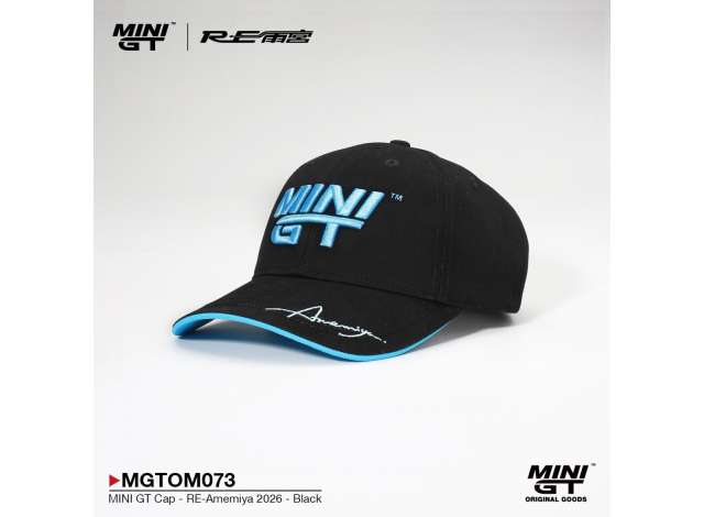 Бейсболка MINI GT «RE-Amemiya», black - MGTOM073