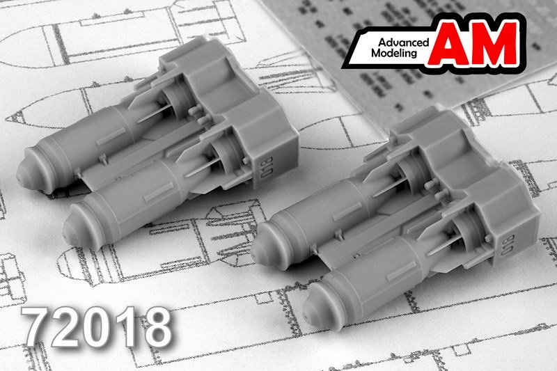 1:72 ФАБ-500М-54 фугасная авиабомба калибра 500 кг - AMC72018