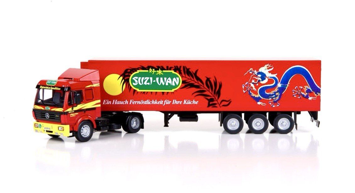 1:43 MERCEDES-BENZ SK 1844 TAUTLINER SUZI-WAN - 693652