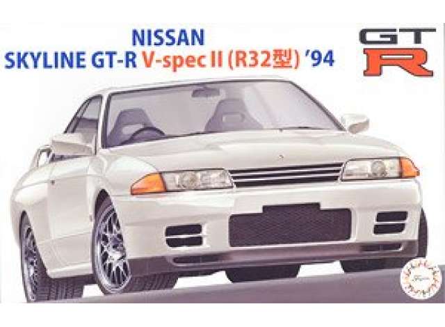 1:24 Сборная модель 1994 Nissan R32 Skyline GT-R V-Spec II - 046570