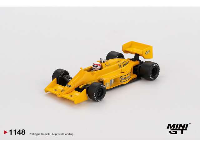 1:64 Lotus 99T #11 Satoru Nakajima Monaco Grand Prix, yellow 1987 - MGT01148BL