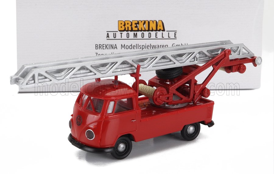 1:87 VOLKSWAGEN T1b Pick-up Scala Fire Engine (1960), Red - 32862