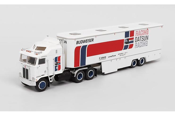 1:87 KENWORTH K 100 Aerodyne 'Datsun Racing' (1981), white - 85740