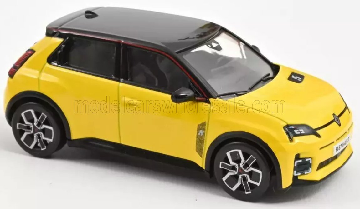1:43 RENAULT R5 E-tech Full Electric (2024), Pop Yellow Black - 510550
