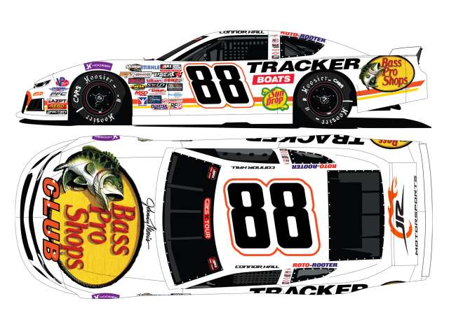 1:64 Chevrolet #88 Connor Hall *Bass Pro Shops*, white 2025 - L882565BPSC4