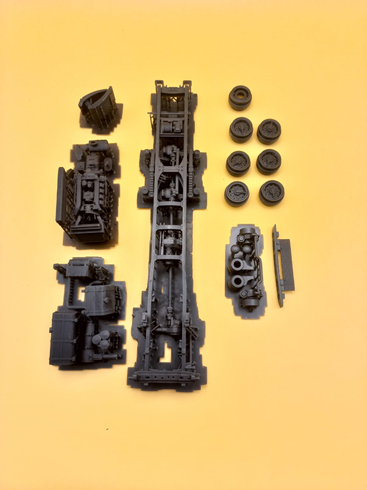 1:43 Рама шасси Камский-53501 (3690/1810) - ККК5350100