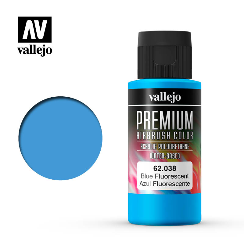 Краска акрил-уретановая Premium Color Синий флу. - 62038