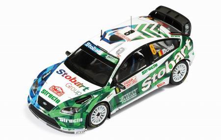 1:43 FORD Focus RS 07 WRC 8 4th Rally Monte Carlo (F.Duval - E.Chevailler) 2008, цветной - RAM304