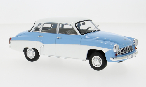 1:24 Wartburg 312, hellblau/weiss, 1965 - WB124242