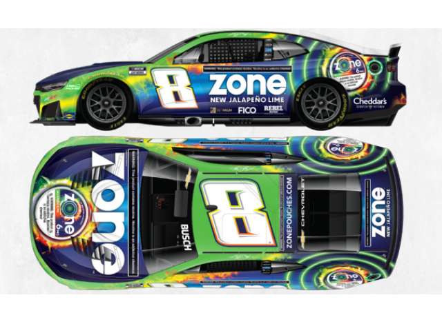 1:24 CHEVROLET #8 Kyle Busch *JalapeÃ±o Lime*, various 2026 - CX82623ZJPKB