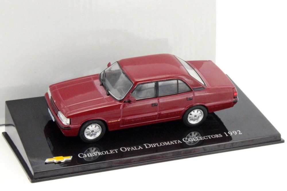 1:43 CHEVROLET Opala Diplomata Collectors (1992), dark red - ALT289
