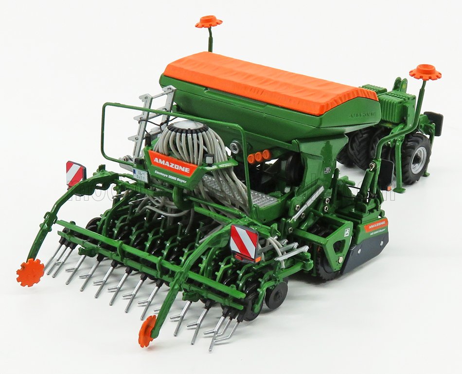 1:32 AMAZONE 3000 Super Seminatrice - Seeder (2017), Green Orange - UH5384