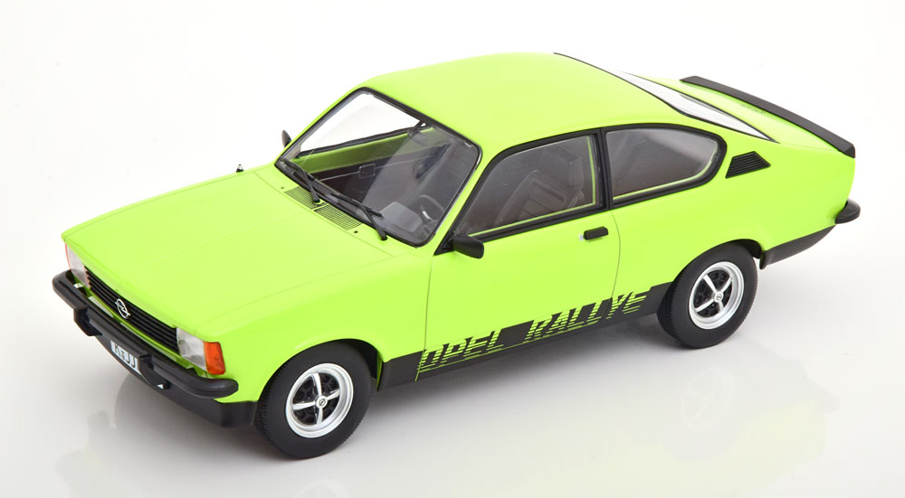 1:18 OPEL Kadett C Coupe (1977), hellgrün/schwarz - 183653