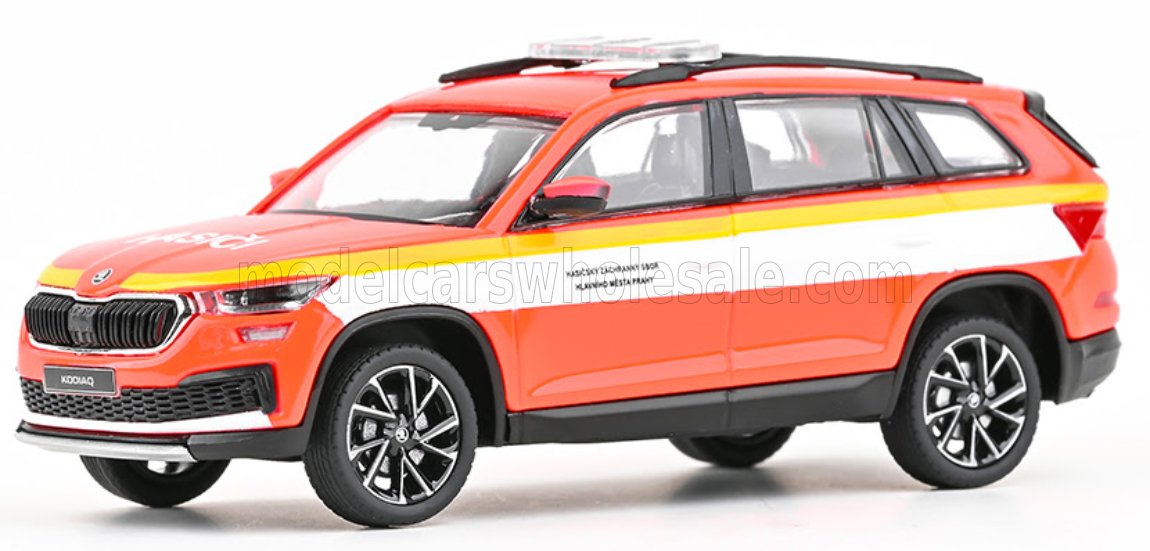 1:43 SKODA Kodiaq FL Fire Brigade Prague (2021) - 041XL