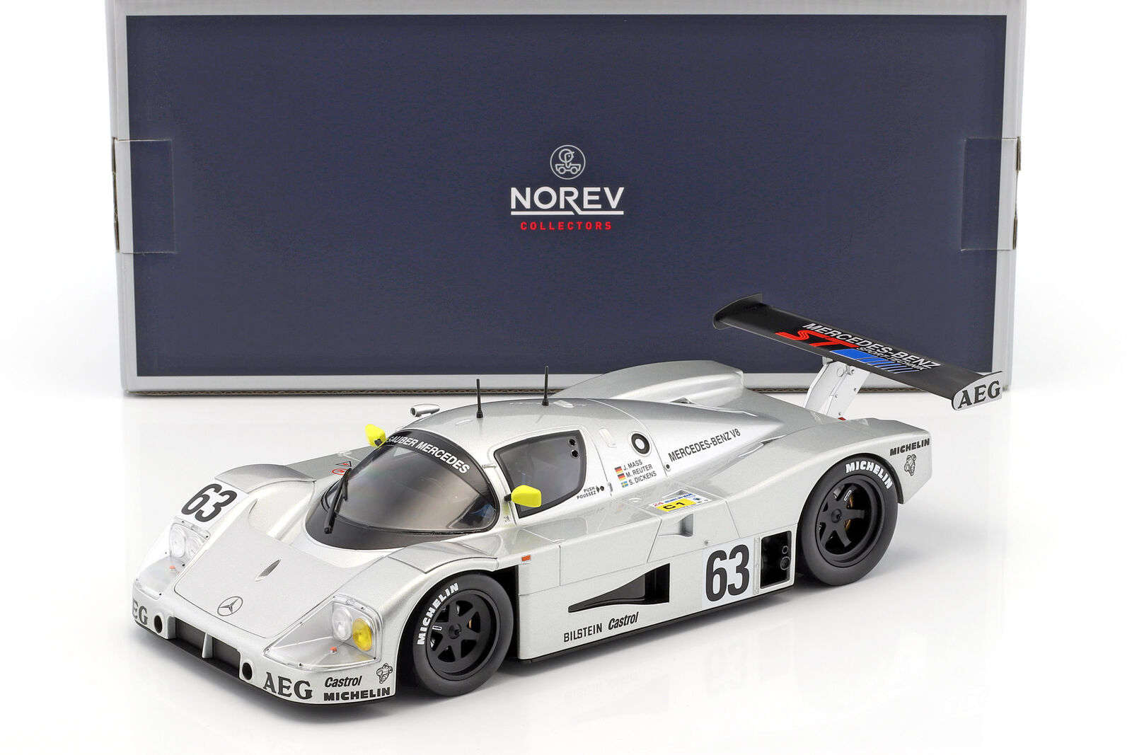 1:18 MERCEDES-BENZ Sauber C9 #63 Maas/Reuter / Dickens Winner Le Mans 24h 1989 - 183442