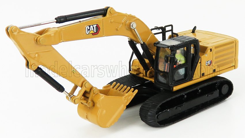 1:87 CATERPILLAR Cat336 Escavatore Cingolato - Tractor Hydraulic Excavator, Yellow Black - 85658