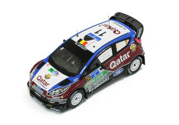 1:43 FORD FIESTA RS WRC #11 T.Neuville-N.Gilsoul Rally Mexico 2013 - RAM535