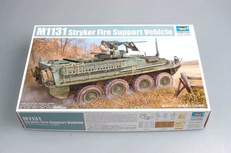 1:35 Сборная модель Американская КШМ M1131 Stryker Fire Support Vehicle - 00398