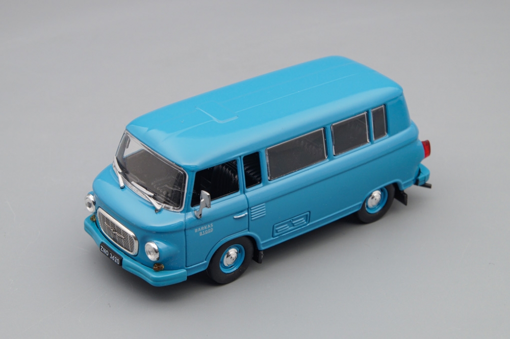 1:43 BARKAS B 1000, Kultowe Auta 42, blue - kul042