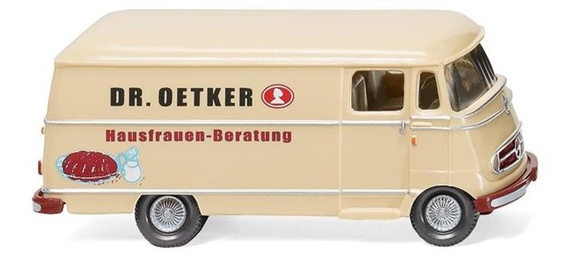 1:87 MERCEDES-BENZ L 319 Van 'Dr. Oetker' (1955), ivorybeige - 026504