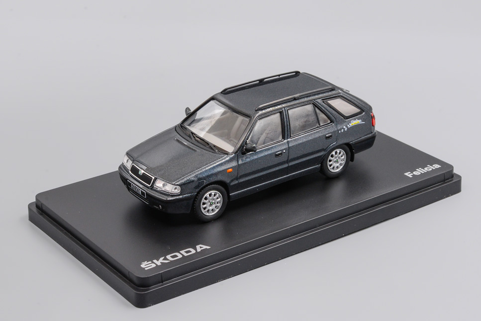 1:43 SKODA Felicia FL Combi (1998), Grey Granit Metallic - Magic - 730CR