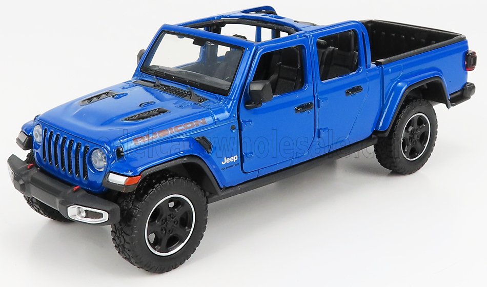 1:27 JEEP Gladiator Pick-up Rubicon Hard-top Open (2020), blue - 79370B
