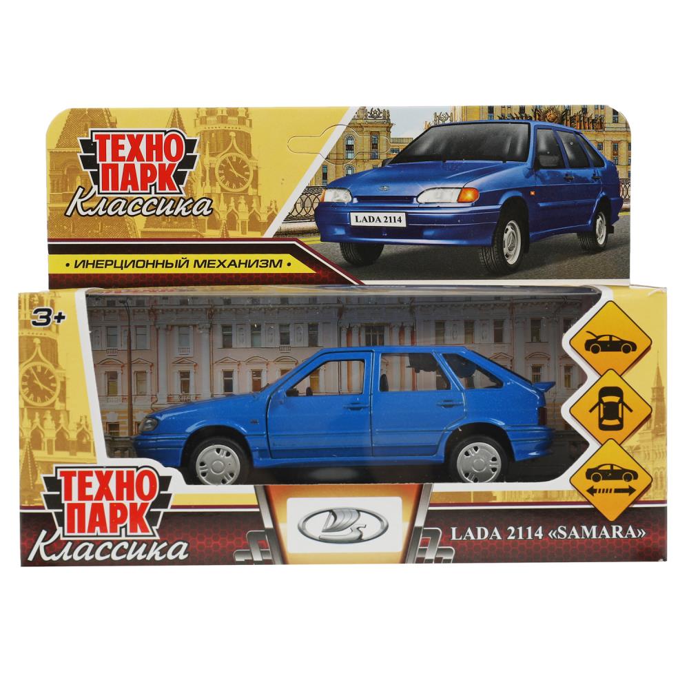 1:38 LADA 2114 'SAMARA', синий - 2114-12-BU