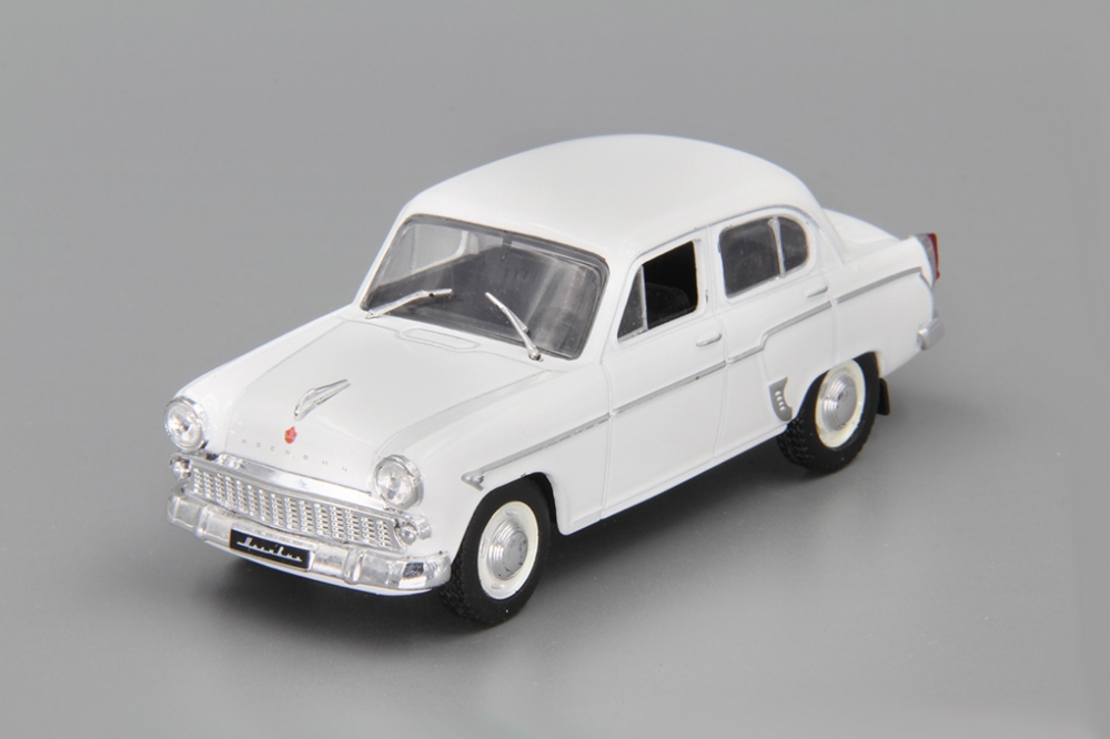 1:43 МОСКВИЧ 403, Автолегенды СССР 32, белый - AL032