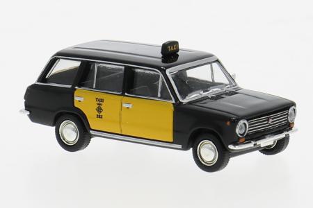 1:87 SEAT 124 Kombi Taxi Barcellona (1968), black/yellow - 22430