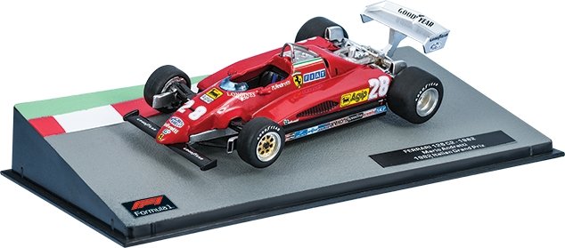 1:43 FERRARI 126 С2 Марио Андретти (1982), Formula 1 Auto Collection 15 - F1015