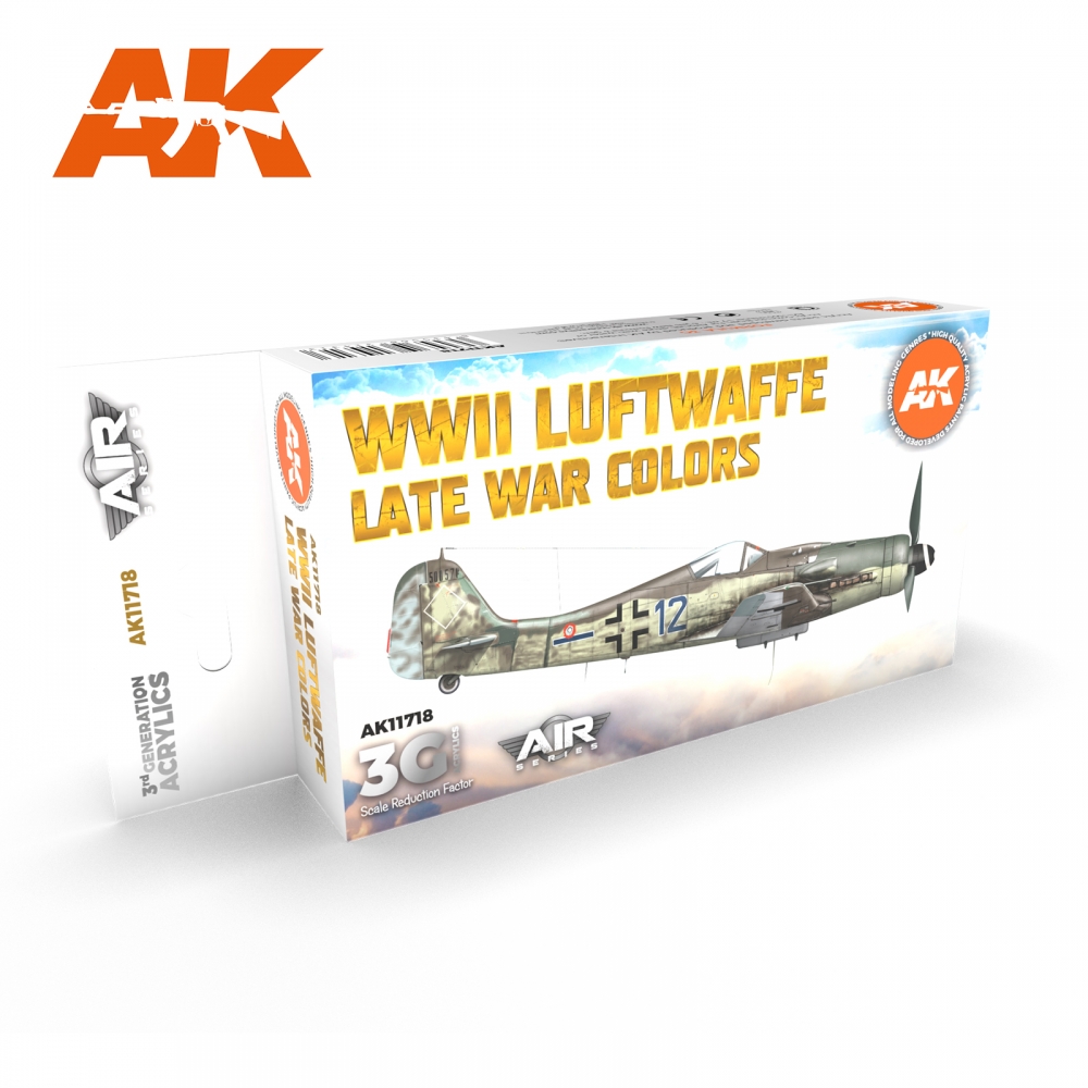 WWII Luftwaffe Late War Colors SET 3G - AK11718