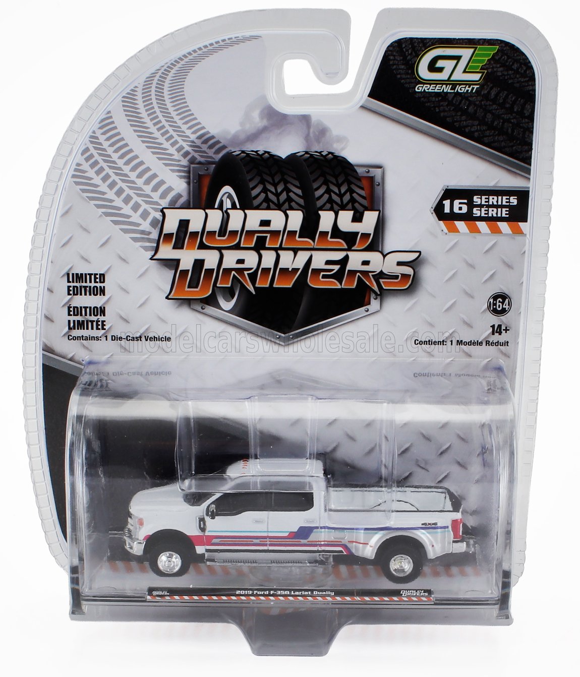 1:64 FORD F-350 Pick-up (2019), white - 46160D