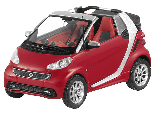 1:43 SMART ForTwo Cabriolet Rally A451 (2014), red - B66960171