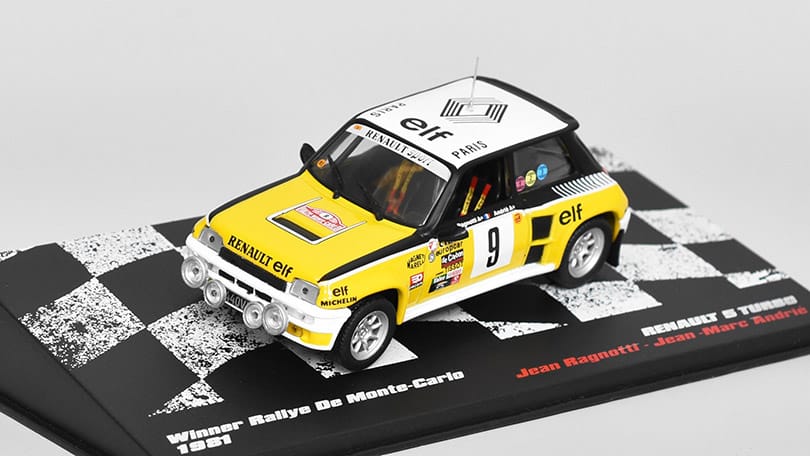 1:43 RENAULT 5 Turbo 1981 J.Ragnotti - J-M.Andrié Rally Montecarlo из серии RALLY CARS - RALLYC023