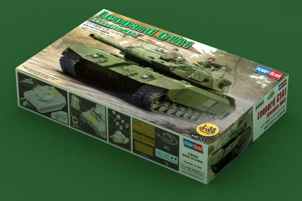 1:35 Сборная модель Танк Leopard C1A1 (Canadian MBT) - 84502