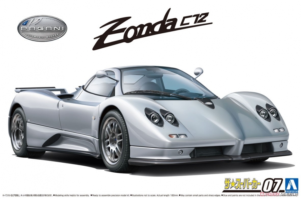 1:24 Сборная модель PAGANI ZONDA C12S 00 - 05602