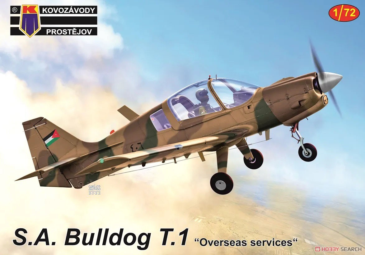 1:72 Сборная модель S.A. Bulldog T.1 „Overseas services“ - KPM0301